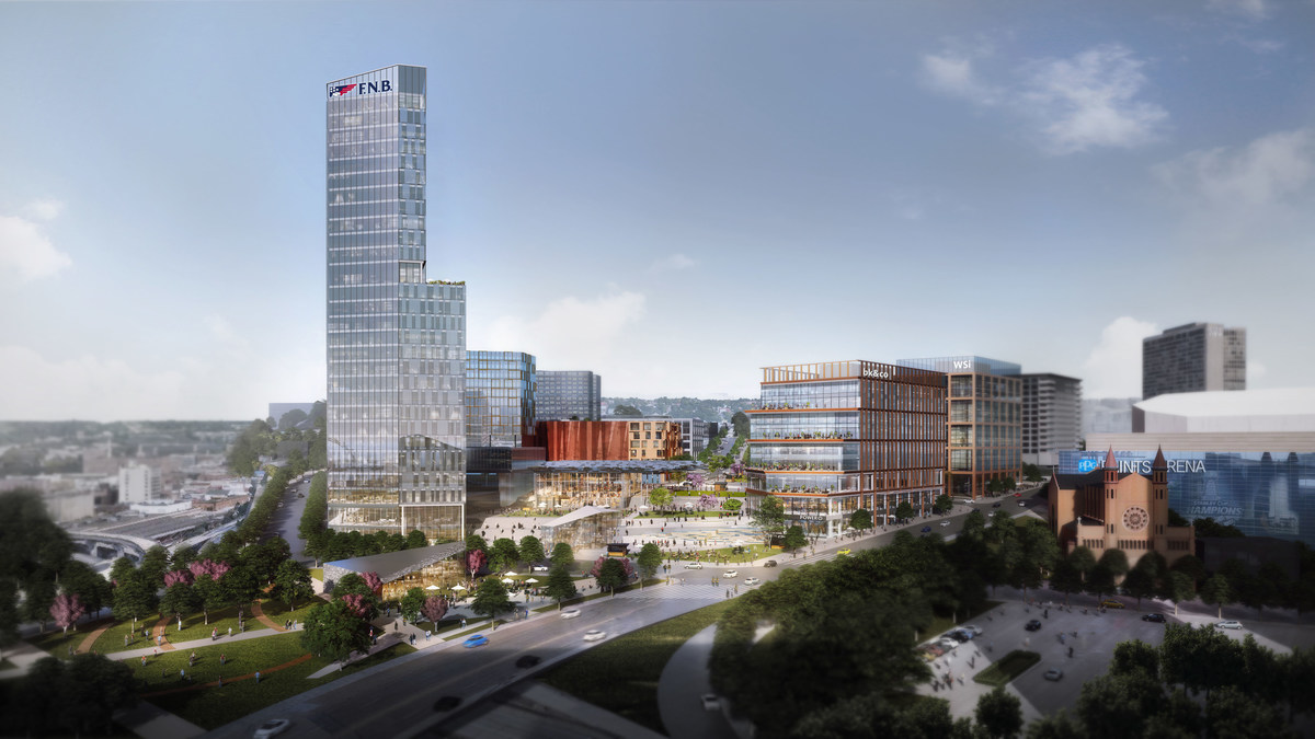 F N B Corporation To Anchor New 24 Story Mixed Use Tower In