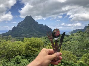 Albatross Designs Successfully Upcycles Used Shaving Blades into Forks and Spoons to Fight Plastic Pollution