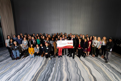 Sycuan Casino Resort presented $70K to 21 different charities during its 2019 Holiday Gift Giving Ceremony.