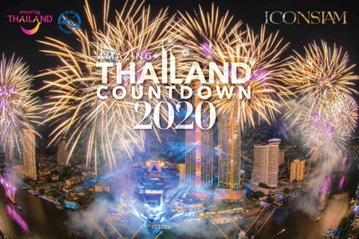 Tourism Authority of Thailand joins hands with Thai private sector to organise biggest national new year countdown fireworks along river at ICONSIAM
