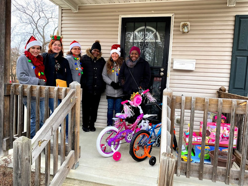Kisling, Nestico & Redick purchased $5,000 in layaways and delivered presents to local families.
