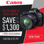 Lowest Prices Ever on Canon Cameras at B&amp;H Photo