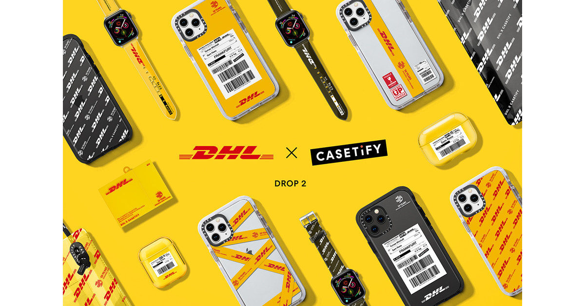 New DHL x CASETiFY Collection Gives A Glimpse into the Next 50 Years of DHL