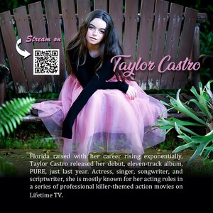 PMA Records and Y100 Miami Announce Taylor Castro, A Featured Performing Artist Debuting New Songs At The Jingle Ball Village Event