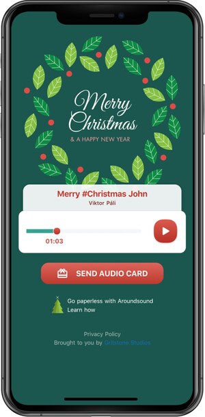 Holiday Greetings Take an Eco-Friendly Turn With Top-Rated Audio Recording App