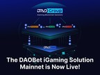 The DAOBet iGaming Solution Mainnet is Now Live