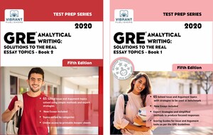 Vibrant Publishers Makes GRE Essay Prep Simpler with the Launch of 4 NEW Analytical Writing Books