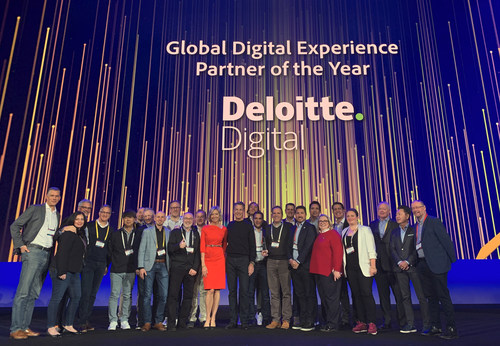 Deloitte Digital team accepts Adobe 2019 Global Digital Experience Solution Partner of the Year award in Las Vegas