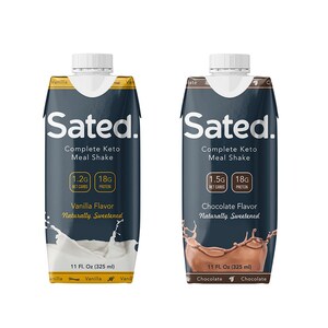Sated Launches Ready-To-Drink Keto Meal Shake