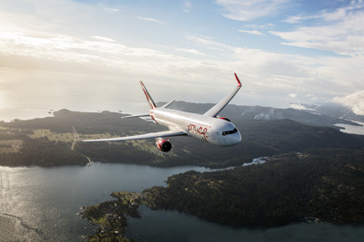 Air Canada a terminé l’installation de la connectivité satellite dans l’ensemble du parc aérien d’Air Canada Rouge (Groupe CNW/Air Canada)