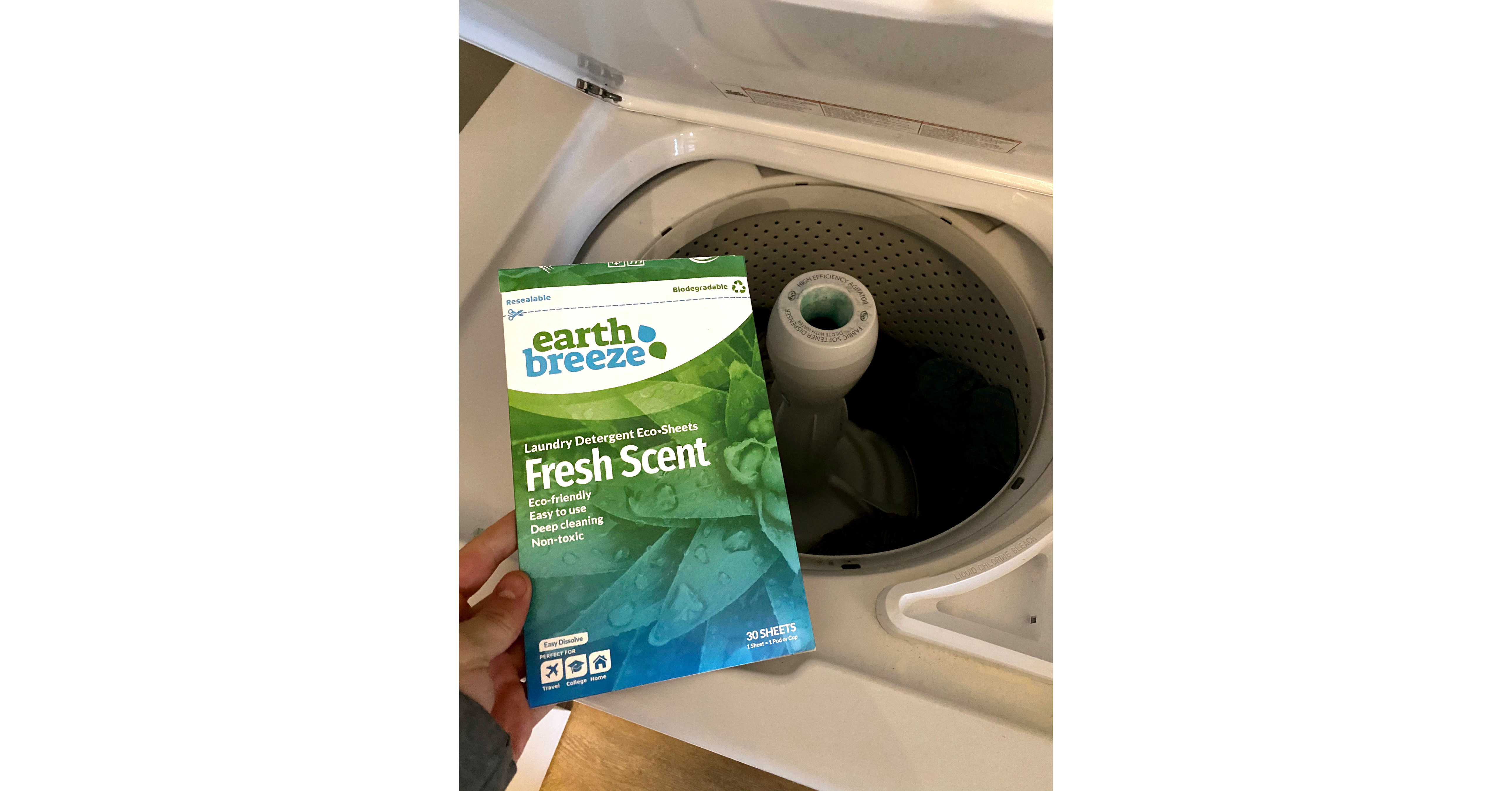 Earth Breeze announces new sustainable laundry options for consumers