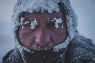 Houston DJ Kevin Kline Fights the Cold of the Alaskan Tundra Running Over 10 Miles per Day in -34&deg;F to -50&deg;F Weather