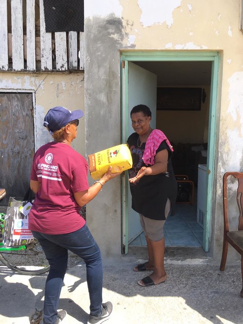Helping Hand USA Emergency Response continues to provide food rations in Bahamas