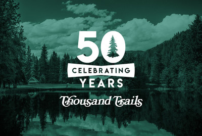 Thousand Trails celebrated 50 years of camping in 2019, hosting a series of events, giving away prizes, filling time capsules and more. Thousand Trails campgrounds and RV resorts offer year-round recreation and relaxation at locations across the nation. www.ThousandTrails.com