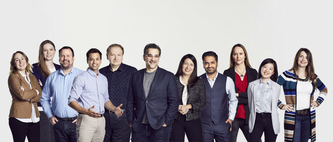 Seth Dobrin, CDO IBM Cloud and Cognitive Software (center), and members of the Data Science Elite Team.