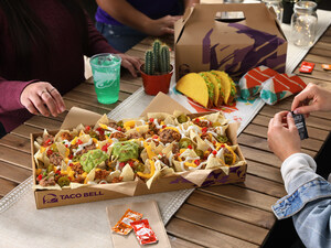 Sleigh The Food At Your Next Holiday Party With Nachos Party Pack: Taco Bell's Largest &amp; Most Shareable Order Of Nachos Yet