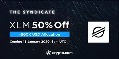 Crypto.com Exchange to list XLM with a 500,000 USD allocation at 50% OFF for CRO stakers