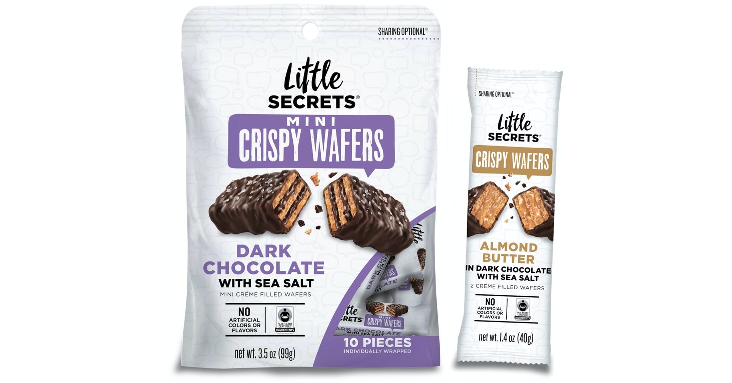 Little Secrets - Dark Chocolate Crispy Wafers
