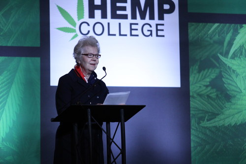 Caren Wilcox, executive director of the U.S. Hemp Growers Association, announced the formation of the organization to a crowd of hemp growers attending Hemp College in Indianapolis, Ind. The organization will unite hemp farmers and provide them with educational resources, networking opportunities and a unified voice for the hemp industry.