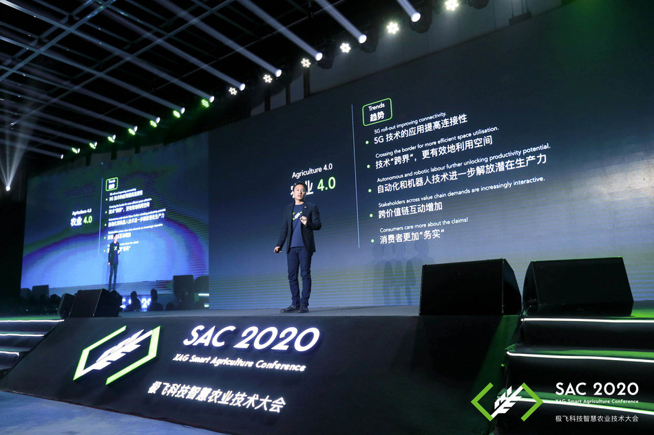 Elaborating the Smart Agriculture POV Report 2020 at XAG's Smart Agriculture Conference