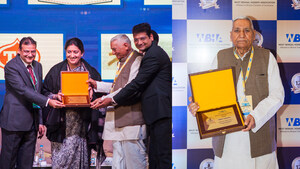 Mr Dindayal Gupta, Chairman Emeritus of Dollar Industries Conferred With West Bengal Hosiery Association 'Hall Of Fame' Award