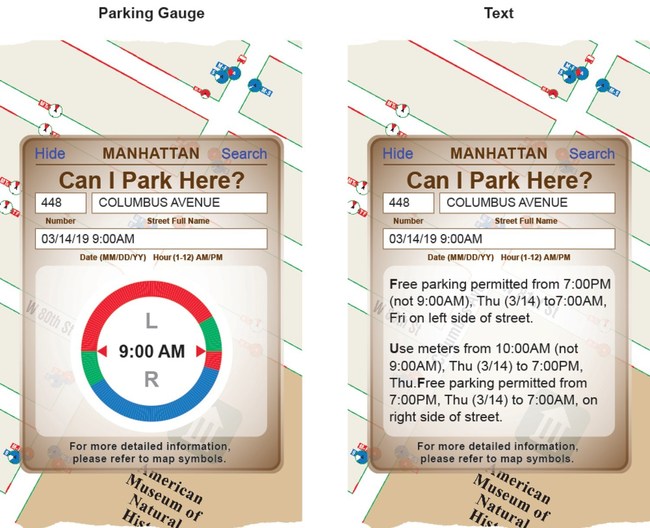 Parking Gauge View