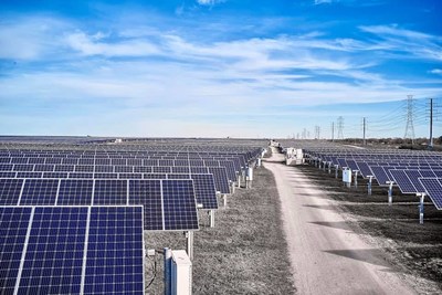 The Alamo 1 solar farm sits on 445 acres of private land on San Antonio's south side. It began operations in December 2013, was upgraded in 2019, and has a capacity of 39.2 MWac.