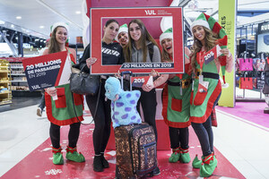 A day of festivities to celebrate reaching 20 million passengers at YUL