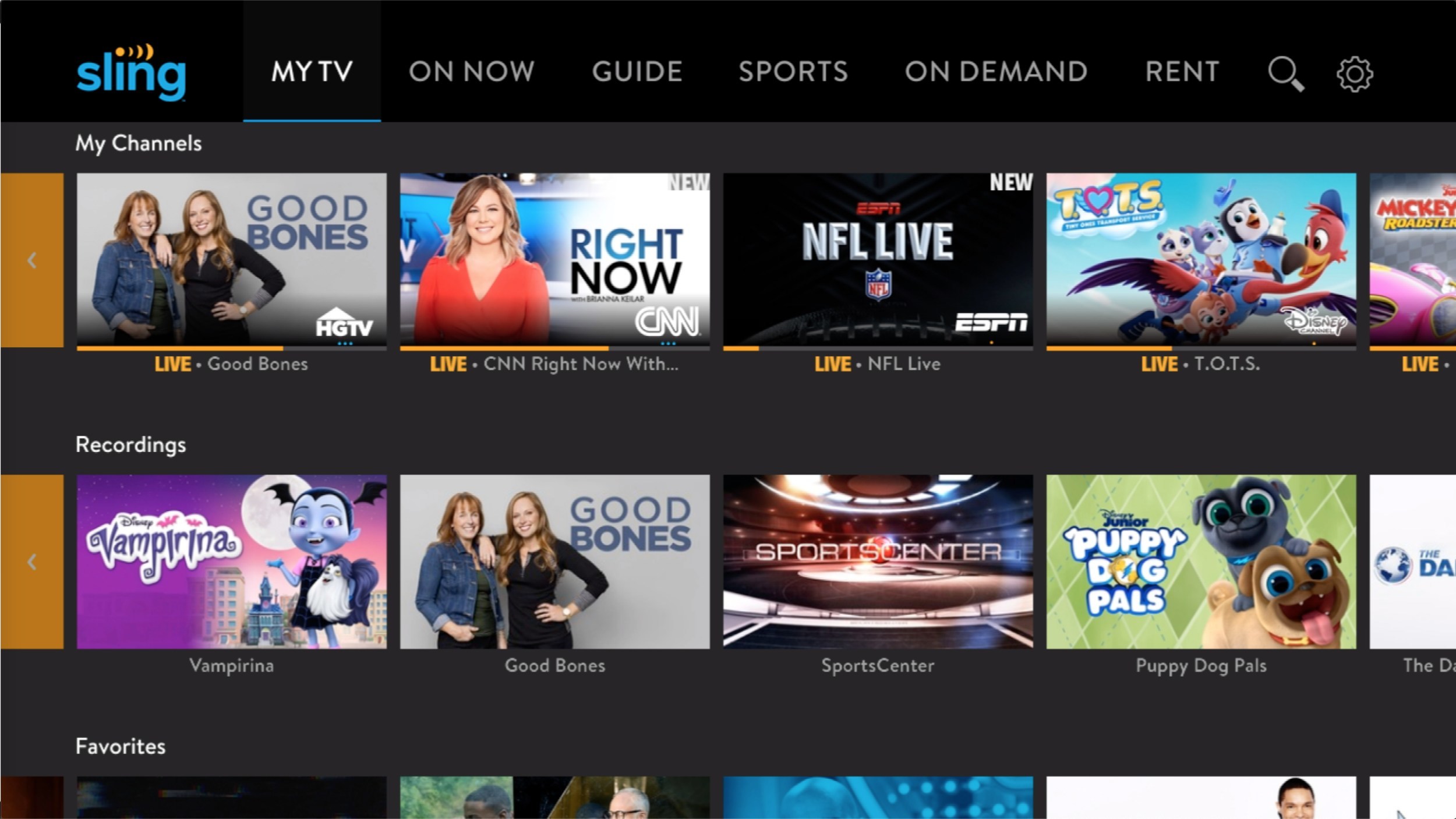 laat staan onderwerp retort Sling TV bolsters live TV with Fox News, MSNBC, CNN's HLN in base service;  launches free cloud DVR, updated pricing, channel lineups - Dec 23, 2019