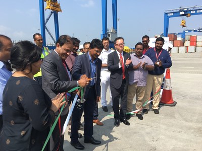 Launch of DMICDC Logistics Data Services at Kamarajar Port
