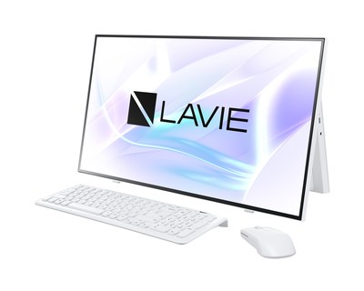 LAVIE Home All-in-one, equipped with 10th gen Intel U Processor and 4 array far-field mic for voice control.