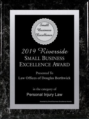 Attorney Douglas Borthwick Selected for 2019 Riverside Small Business Excellence Award