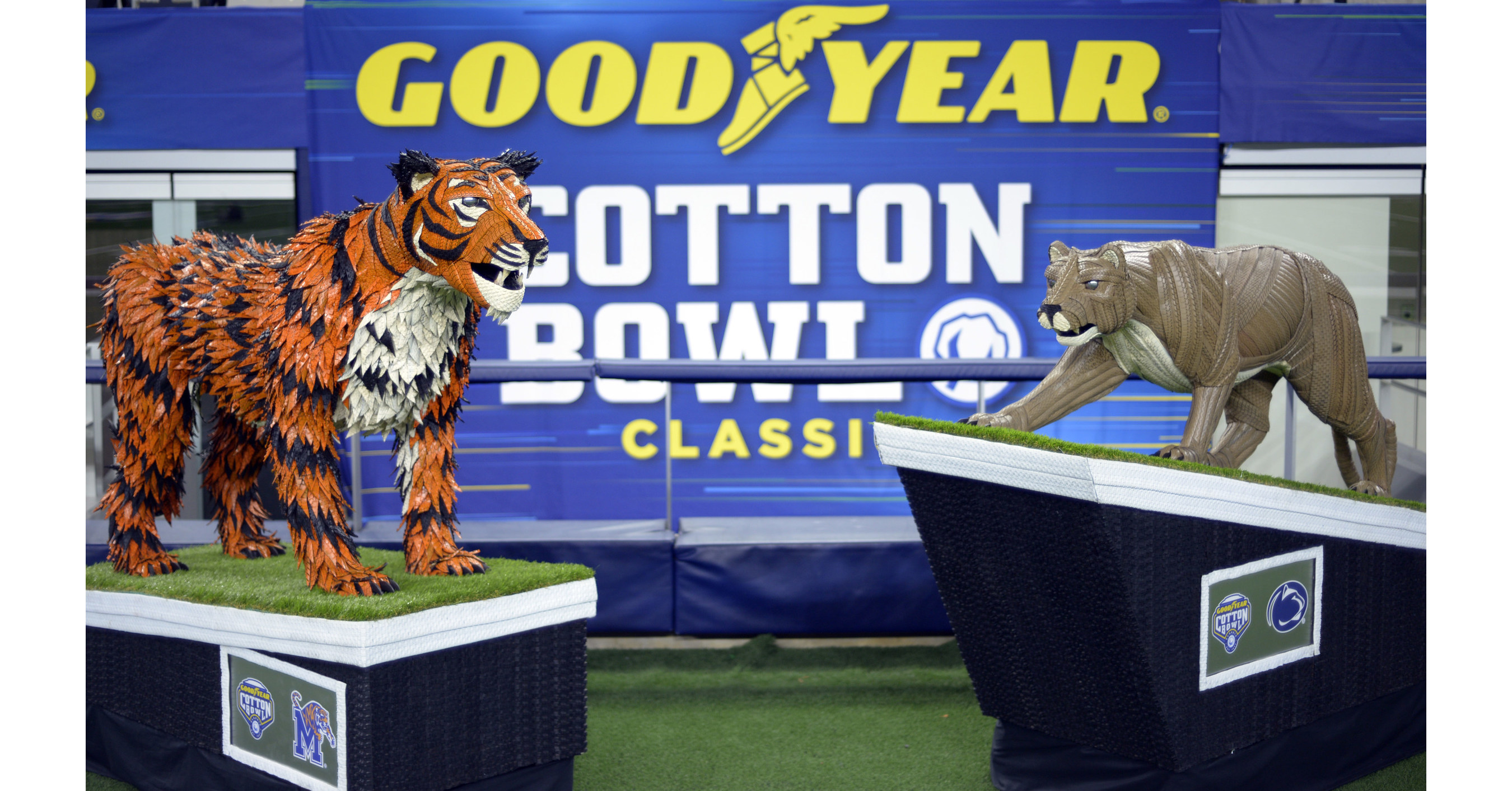 Green Wave tire mascot will be a souvenir of historic Cotton Bowl win