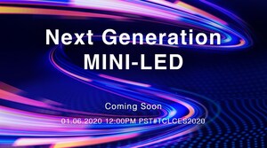 TCL apresentará tecnologia Mini-LED de última geração na CES 2020