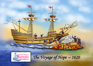 Mayflower Society Float In Annual Tournament Of Roses® Parade Kicks Off Year-Long 400th Anniversary Commemoration Of The Voyage Of The Mayflower