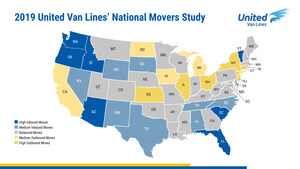 United Van Lines' National Movers Study Reveals Idaho As Top Moving Destination
