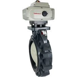 Valworx Introduces New Product Line: Extended Sizes of Actuated PVC Butterfly Valve