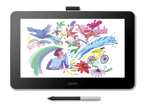 Wacom One opens up a world of new possibilities for creatives. Draw, paint and annotate directly on screen with Wacom's renowned pressure-sensitive pen technology. Users will delight in the ability to use Wacom One with MacOS, Windows or Android.