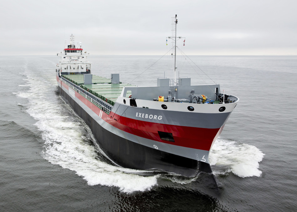 The Port of Montreal the First OceanGoing Vessel of 2020