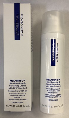 Crème blanchissante et correctrice avec 20 % vitamine C Melamin-C de ZO Medical (Groupe CNW/Santé Canada)