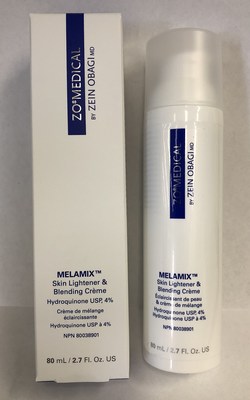 Crème de mélange éclaircissante Melamix de ZO Medical (Groupe CNW/Santé Canada)