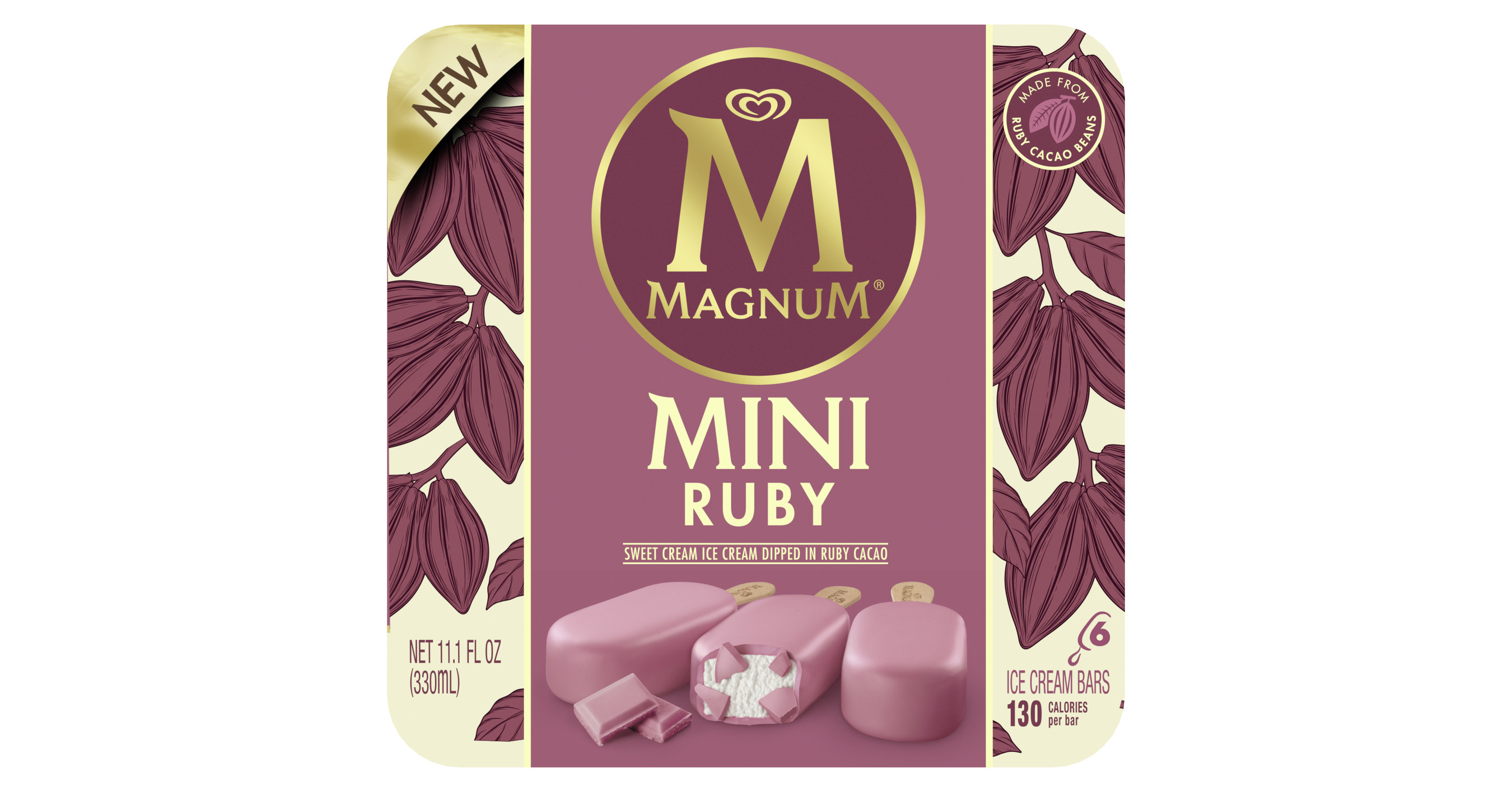Magnum Becomes The First National Ice Cream Brand In The U.S. To Launch An Ice  Cream Featuring Ruby, A New Variant Of Chocolate
