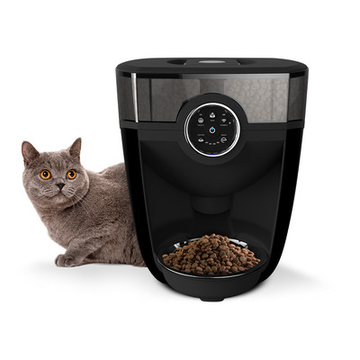 Feeder-Robot, the new WiFi-enabled, automatic cat feeder.