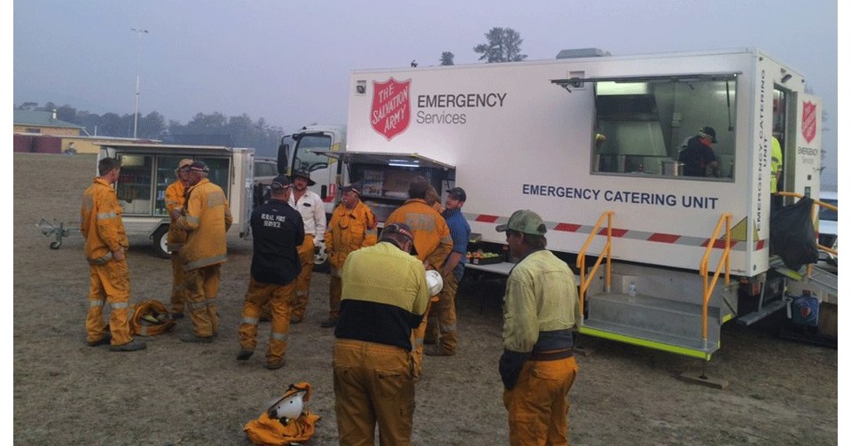 Salvation Army in Canada Accepts Donations for Australia as Bushfires