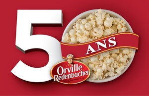 Orville Redenbacher célèbre 50 ans de souvenirs créés en partageant un bol de maïs soufflé parfaitement éclaté