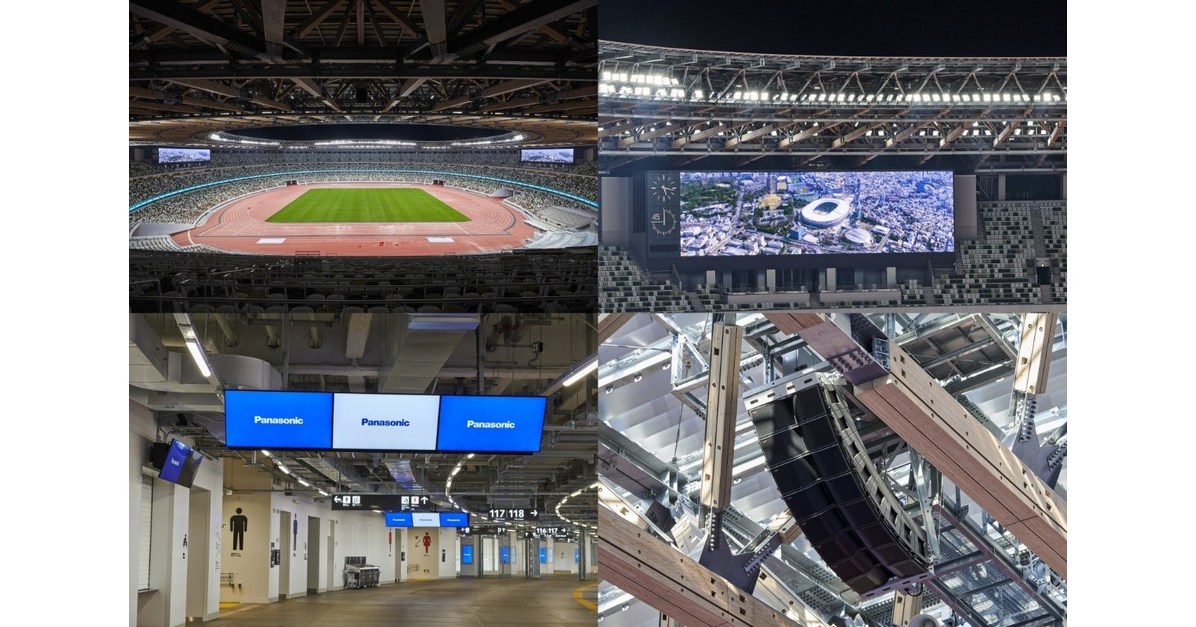 Panasonic Delivers Large Screen Displays, Audio Systems and Various Stadium Equipment to the
