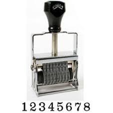 The Comet self-inking line has the widest selection of self-inking band stamp options available in the world to cover all your date, numbering, or alphabet stamp needs. These heavy-duty chrome plated metal stamps are perfect for using inks such as invisible, photographic, laundry, frozen food and other specialty quick dry inks.