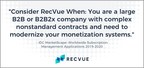 RecVue Named a Major Player in IDC MarketScape: Worldwide Subscription Management Applications 2019-2020 Vendor Assessment