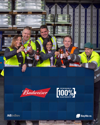 AB InBev and BayWa r.e. celebrate biggest ever Pan-European corporate solar power deal to brew Budweiser with 100% renewable electricity