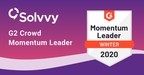 Solvvy Recognized As A Leader in Customer Self Service by G2 Crowd